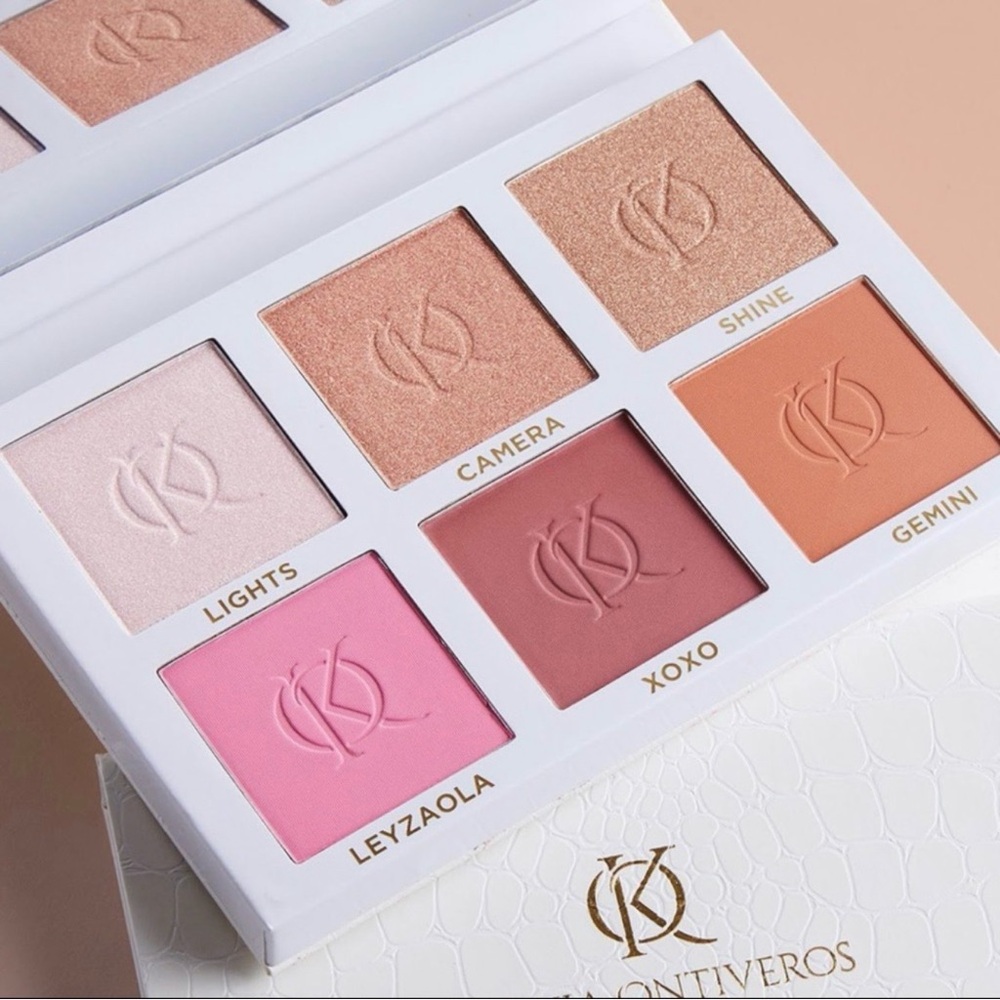 Kenia Ontiveros Blush & Shine Palette